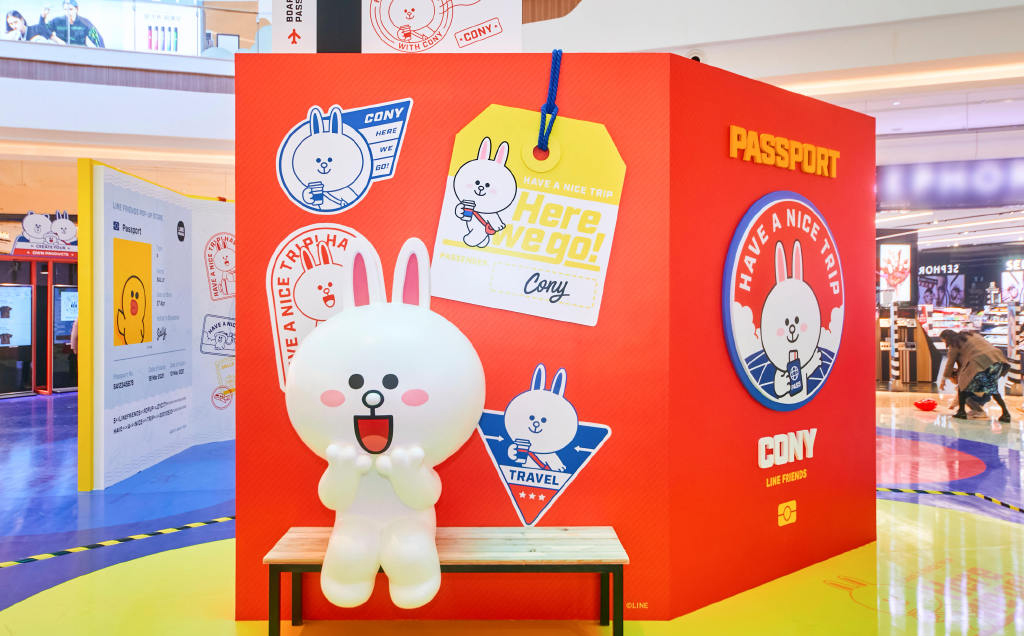 LINE FRIENDS快樂旅行快閃店活動策劃精彩亮相，開啟春日好時光