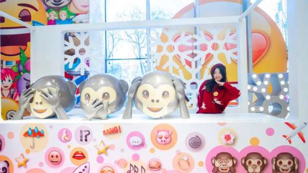 emoji快閃店帶你開啟一段奇樂之旅，拍照打卡都要你好看