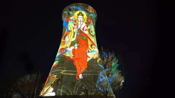 點亮高塔燈光秀，喜迎2022北京冬奧會