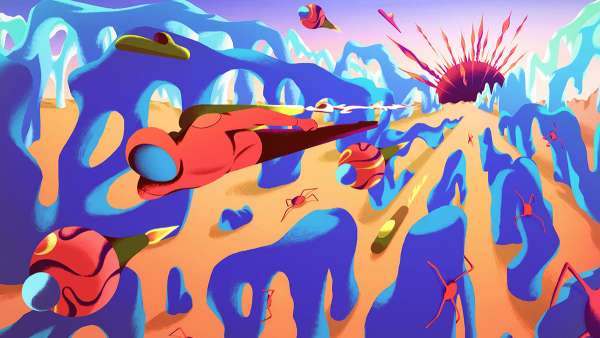 插畫(huà)形式的活動(dòng)創(chuàng)意策劃取締了冗長(zhǎng)的文字，拉近了與用戶的距離