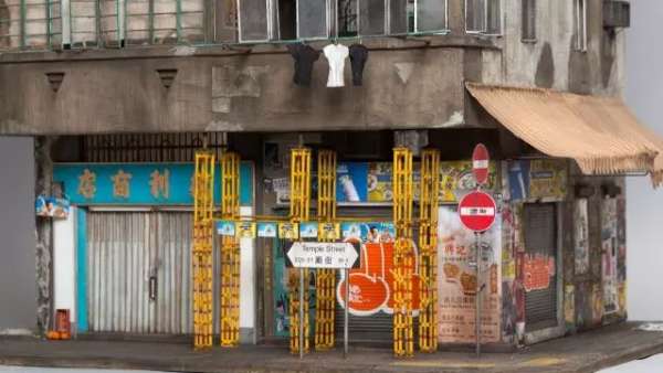 微型香港的這個(gè)雕塑展覽活動(dòng)，每個(gè)細(xì)節(jié)的處理都精致得讓人驚嘆