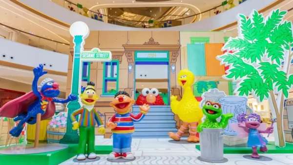 芝麻街快閃店展覽活動空降杭州，一秒穿越到芝麻街123號