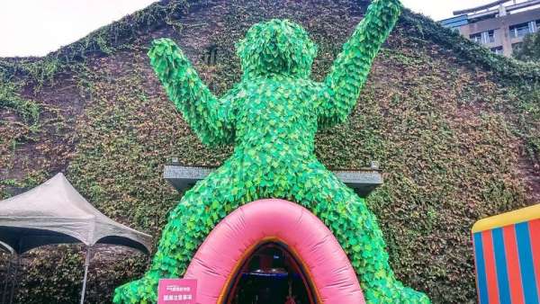 這個展覽活動里的動物們都長大好幾倍，F(xiàn)UN大了更治愈啊！