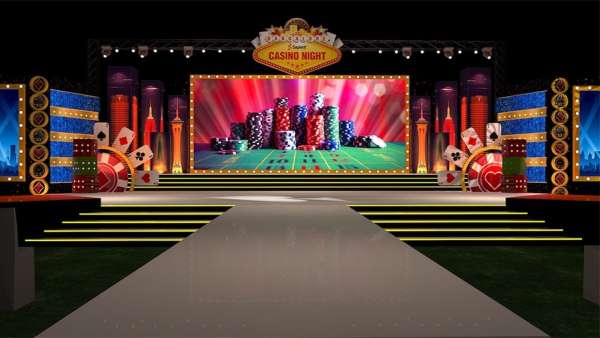 年會(huì)活動(dòng)策劃緊貼賭城之夜風(fēng)格，娛樂(lè)性更強(qiáng)