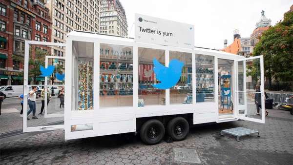 五顏六色糖果快閃店活動(dòng)閃現(xiàn)紐約聯(lián)合廣場(chǎng)，推特是美味的