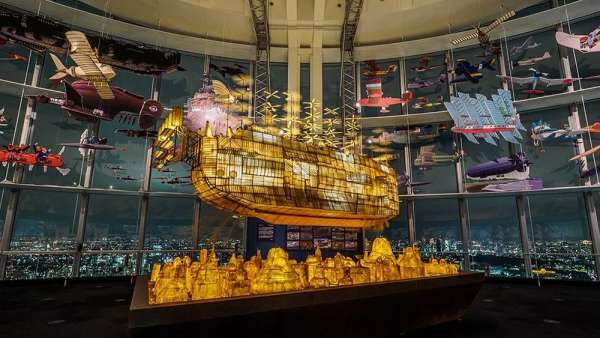 天空飛船空降吉卜力博物館的這個主題展覽活動，甚是吸引