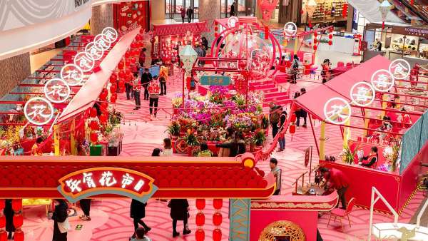 年宵花市活動正式大吉開市，鳴鑼鬧新春了，抓緊時間來圍觀吧