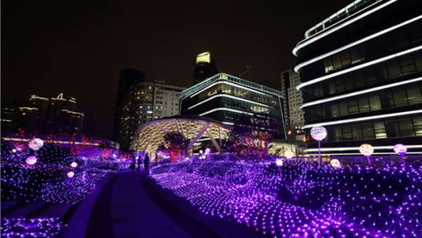 編織花藝光影秀活動(dòng)刷亮了新春佳節(jié)，商場(chǎng)也化身為奇幻樂(lè)園