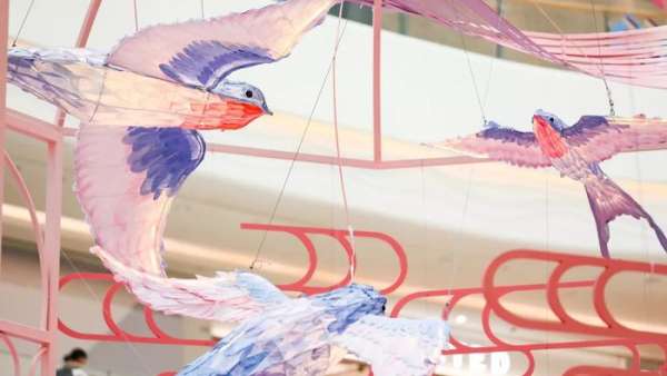 新禧主題國風(fēng)的快閃店活動(dòng)席卷廣州，繁華鬧市年味已濃