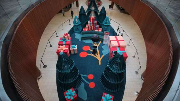 節(jié)日慶典活動(dòng)的這種交互裝置展覽太贊了，就該多些這樣的展覽裝置