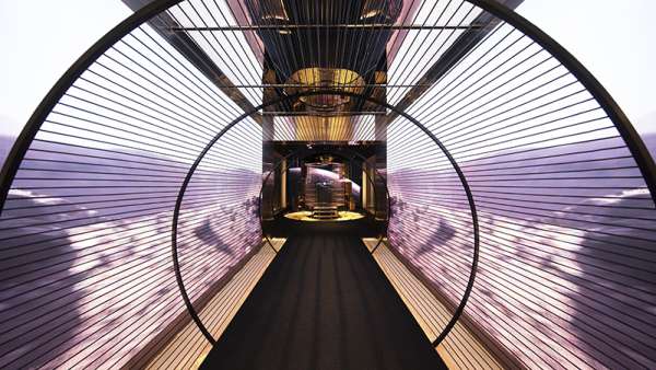 知識(shí)型的會(huì)展活動(dòng)綜合型展廳更是一個(gè)交流思想和探索未來的空間