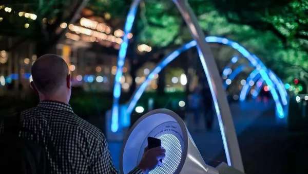 聲音的展覽活動(dòng)裝置讓你與大自然更親近，你想來(lái)體驗(yàn)一下嗎？