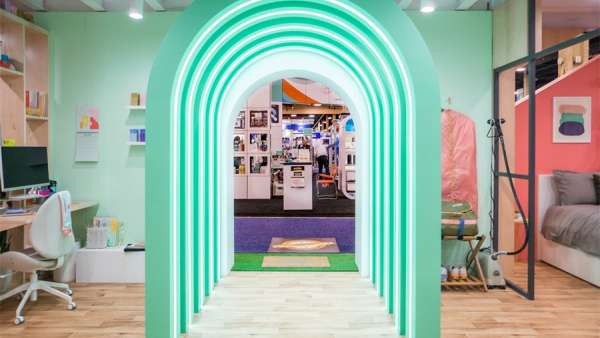 2020PPAIto展覽活動(dòng)上的這個(gè)兩層樓“房子”應(yīng)有盡有，住家就該這般舒適