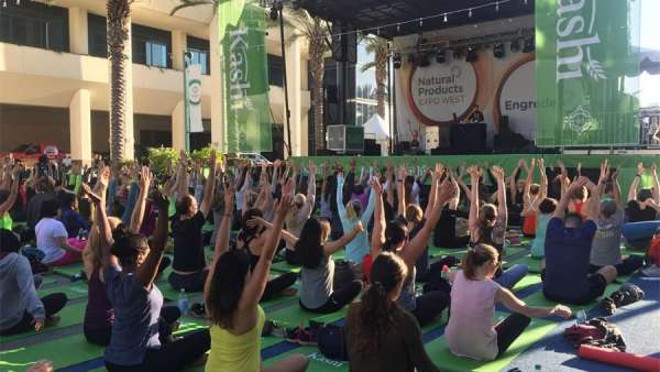 有機博覽會活動上，TA策劃了“無展臺”的裝置引爆了一場全新的認知