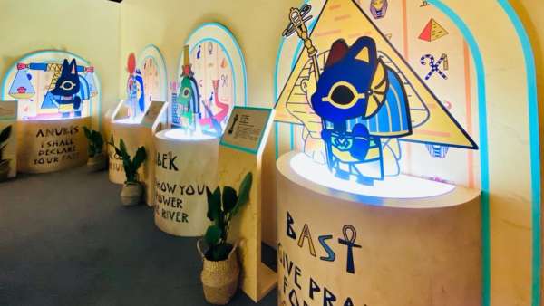 埃及萌神IP形象快閃店展覽活動亮了，帶你重回神秘色彩的古埃及