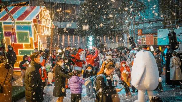 近4000㎡巨型游樂場度跨年狂歡活動策劃浪漫了冬日的寒冷