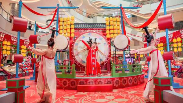 國風年宵創(chuàng)意市集活動策劃活脫脫的一場大型春節(jié)園游會，熱鬧繁華