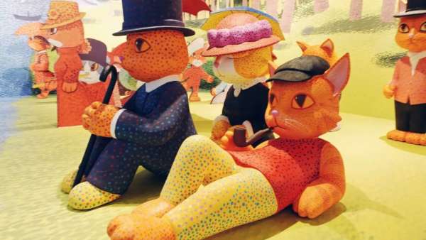 貓奴們的福利主題展覽活動策劃來咯，六大喵區(qū)讓你游走不同藝術領域