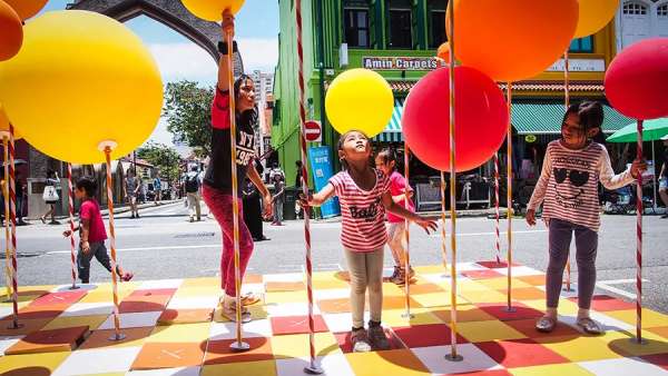 氣球叢林「Stamp To Smile」快閃活動(dòng)策劃總讓你驚喜不斷，步履不停