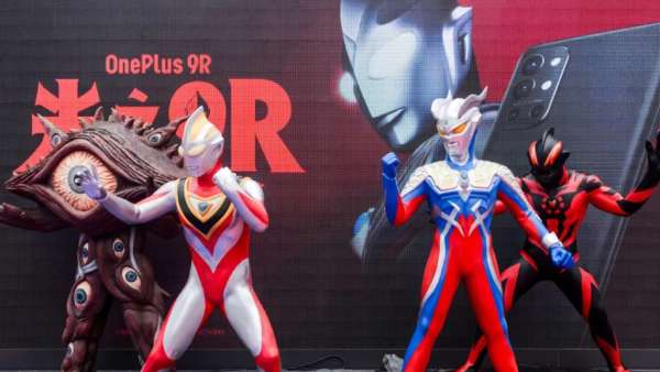 一加手機快閃店活動策劃現(xiàn)場，“硬核伙伴”迪迦奧特曼能量加持