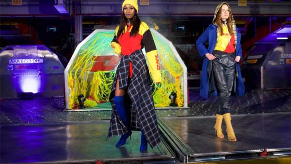 「當時尚遇到物流」的服裝發(fā)布會活動策劃簡直是量身定制的