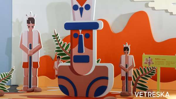 未卡新西蘭貓糧新品發(fā)布會活動策劃現(xiàn)場隨處可見新西蘭標(biāo)志性文化元素