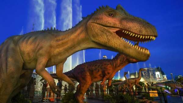 暹羅天地侏羅紀恐龍主題展覽活動策劃高端的虛擬技術讓你親睹恐龍