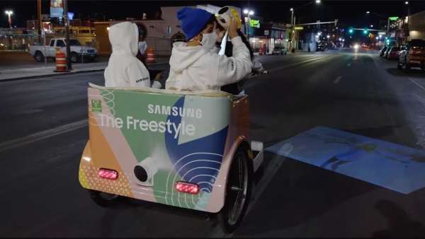 三星便攜式投影儀體驗(yàn)式活動(dòng)策劃以不一樣的形式讓消費(fèi)者看到了產(chǎn)品