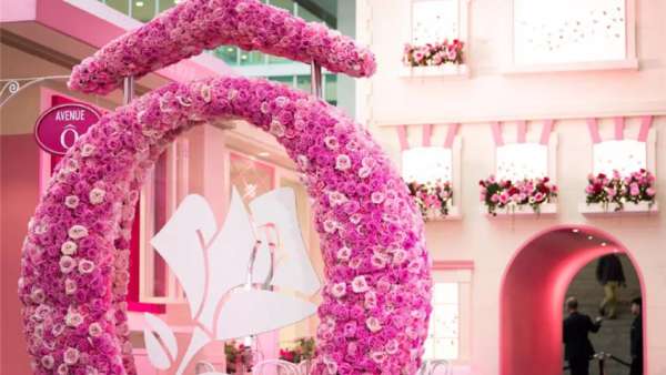 浪漫迷人的巴黎大街驚現(xiàn)香港:蘭蔻品牌活動